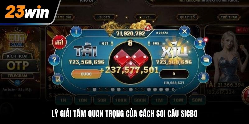 Lý giải tầm quan trọng của cách soi cầu tài xỉu